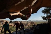 Bouldering in Hueco Tanks on 11/16/2019 with Blue Lizard Climbing and Yoga

Filename: SRM_20191116_1654480.jpg
Aperture: f/8.0
Shutter Speed: 1/250
Body: Canon EOS-1D Mark II
Lens: Canon EF 16-35mm f/2.8 L
