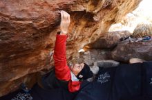 Bouldering in Hueco Tanks on 11/23/2019 with Blue Lizard Climbing and Yoga

Filename: SRM_20191123_1231371.jpg
Aperture: f/4.0
Shutter Speed: 1/250
Body: Canon EOS-1D Mark II
Lens: Canon EF 16-35mm f/2.8 L