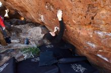 Bouldering in Hueco Tanks on 11/23/2019 with Blue Lizard Climbing and Yoga

Filename: SRM_20191123_1253240.jpg
Aperture: f/4.5
Shutter Speed: 1/250
Body: Canon EOS-1D Mark II
Lens: Canon EF 16-35mm f/2.8 L