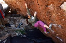 Bouldering in Hueco Tanks on 11/23/2019 with Blue Lizard Climbing and Yoga

Filename: SRM_20191123_1306440.jpg
Aperture: f/5.6
Shutter Speed: 1/250
Body: Canon EOS-1D Mark II
Lens: Canon EF 16-35mm f/2.8 L