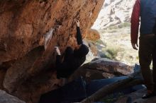 Bouldering in Hueco Tanks on 11/23/2019 with Blue Lizard Climbing and Yoga

Filename: SRM_20191123_1313310.jpg
Aperture: f/5.0
Shutter Speed: 1/250
Body: Canon EOS-1D Mark II
Lens: Canon EF 50mm f/1.8 II