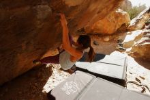 Bouldering in Hueco Tanks on 11/23/2019 with Blue Lizard Climbing and Yoga

Filename: SRM_20191123_1428230.jpg
Aperture: f/5.6
Shutter Speed: 1/250
Body: Canon EOS-1D Mark II
Lens: Canon EF 16-35mm f/2.8 L