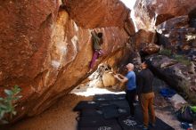 Bouldering in Hueco Tanks on 11/23/2019 with Blue Lizard Climbing and Yoga

Filename: SRM_20191123_1447270.jpg
Aperture: f/4.5
Shutter Speed: 1/250
Body: Canon EOS-1D Mark II
Lens: Canon EF 16-35mm f/2.8 L