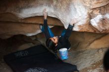 Bouldering in Hueco Tanks on 11/23/2019 with Blue Lizard Climbing and Yoga

Filename: SRM_20191123_1727260.jpg
Aperture: f/1.8
Shutter Speed: 1/160
Body: Canon EOS-1D Mark II
Lens: Canon EF 50mm f/1.8 II