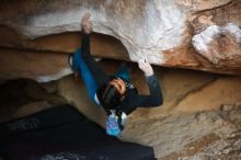 Bouldering in Hueco Tanks on 11/23/2019 with Blue Lizard Climbing and Yoga

Filename: SRM_20191123_1731390.jpg
Aperture: f/1.8
Shutter Speed: 1/200
Body: Canon EOS-1D Mark II
Lens: Canon EF 50mm f/1.8 II
