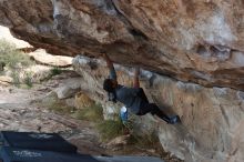 Bouldering in Hueco Tanks on 11/24/2019 with Blue Lizard Climbing and Yoga

Filename: SRM_20191124_1007010.jpg
Aperture: f/6.3
Shutter Speed: 1/250
Body: Canon EOS-1D Mark II
Lens: Canon EF 50mm f/1.8 II