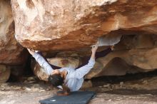 Bouldering in Hueco Tanks on 11/24/2019 with Blue Lizard Climbing and Yoga

Filename: SRM_20191124_1100471.jpg
Aperture: f/3.2
Shutter Speed: 1/320
Body: Canon EOS-1D Mark II
Lens: Canon EF 50mm f/1.8 II