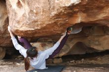Bouldering in Hueco Tanks on 11/24/2019 with Blue Lizard Climbing and Yoga

Filename: SRM_20191124_1100540.jpg
Aperture: f/3.2
Shutter Speed: 1/320
Body: Canon EOS-1D Mark II
Lens: Canon EF 50mm f/1.8 II