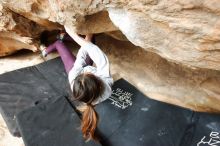 Bouldering in Hueco Tanks on 11/24/2019 with Blue Lizard Climbing and Yoga

Filename: SRM_20191124_1129150.jpg
Aperture: f/5.6
Shutter Speed: 1/320
Body: Canon EOS-1D Mark II
Lens: Canon EF 16-35mm f/2.8 L