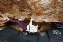 Bouldering in Hueco Tanks on 11/24/2019 with Blue Lizard Climbing and Yoga

Filename: SRM_20191124_1129250.jpg
Aperture: f/8.0
Shutter Speed: 1/320
Body: Canon EOS-1D Mark II
Lens: Canon EF 16-35mm f/2.8 L