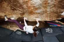 Bouldering in Hueco Tanks on 11/24/2019 with Blue Lizard Climbing and Yoga

Filename: SRM_20191124_1129290.jpg
Aperture: f/8.0
Shutter Speed: 1/320
Body: Canon EOS-1D Mark II
Lens: Canon EF 16-35mm f/2.8 L