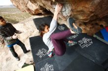 Bouldering in Hueco Tanks on 11/24/2019 with Blue Lizard Climbing and Yoga

Filename: SRM_20191124_1129510.jpg
Aperture: f/7.1
Shutter Speed: 1/320
Body: Canon EOS-1D Mark II
Lens: Canon EF 16-35mm f/2.8 L