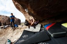 Bouldering in Hueco Tanks on 11/24/2019 with Blue Lizard Climbing and Yoga

Filename: SRM_20191124_1140360.jpg
Aperture: f/9.0
Shutter Speed: 1/320
Body: Canon EOS-1D Mark II
Lens: Canon EF 16-35mm f/2.8 L