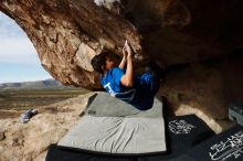 Bouldering in Hueco Tanks on 11/24/2019 with Blue Lizard Climbing and Yoga

Filename: SRM_20191124_1142040.jpg
Aperture: f/13.0
Shutter Speed: 1/320
Body: Canon EOS-1D Mark II
Lens: Canon EF 16-35mm f/2.8 L