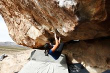 Bouldering in Hueco Tanks on 11/24/2019 with Blue Lizard Climbing and Yoga

Filename: SRM_20191124_1143050.jpg
Aperture: f/4.5
Shutter Speed: 1/500
Body: Canon EOS-1D Mark II
Lens: Canon EF 16-35mm f/2.8 L