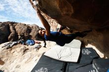Bouldering in Hueco Tanks on 11/24/2019 with Blue Lizard Climbing and Yoga

Filename: SRM_20191124_1147400.jpg
Aperture: f/7.1
Shutter Speed: 1/500
Body: Canon EOS-1D Mark II
Lens: Canon EF 16-35mm f/2.8 L