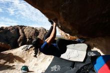 Bouldering in Hueco Tanks on 11/24/2019 with Blue Lizard Climbing and Yoga

Filename: SRM_20191124_1147470.jpg
Aperture: f/7.1
Shutter Speed: 1/500
Body: Canon EOS-1D Mark II
Lens: Canon EF 16-35mm f/2.8 L
