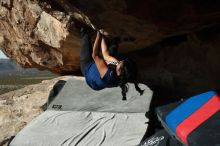 Bouldering in Hueco Tanks on 11/24/2019 with Blue Lizard Climbing and Yoga

Filename: SRM_20191124_1201310.jpg
Aperture: f/5.0
Shutter Speed: 1/500
Body: Canon EOS-1D Mark II
Lens: Canon EF 50mm f/1.8 II