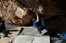 Bouldering in Hueco Tanks on 11/24/2019 with Blue Lizard Climbing and Yoga

Filename: SRM_20191124_1203040.jpg
Aperture: f/5.0
Shutter Speed: 1/500
Body: Canon EOS-1D Mark II
Lens: Canon EF 50mm f/1.8 II