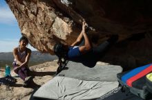 Bouldering in Hueco Tanks on 11/24/2019 with Blue Lizard Climbing and Yoga

Filename: SRM_20191124_1207500.jpg
Aperture: f/5.6
Shutter Speed: 1/500
Body: Canon EOS-1D Mark II
Lens: Canon EF 50mm f/1.8 II
