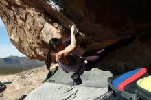 Bouldering in Hueco Tanks on 11/24/2019 with Blue Lizard Climbing and Yoga

Filename: SRM_20191124_1209360.jpg
Aperture: f/5.0
Shutter Speed: 1/500
Body: Canon EOS-1D Mark II
Lens: Canon EF 50mm f/1.8 II