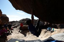 Bouldering in Hueco Tanks on 11/24/2019 with Blue Lizard Climbing and Yoga

Filename: SRM_20191124_1216250.jpg
Aperture: f/4.0
Shutter Speed: 1/500
Body: Canon EOS-1D Mark II
Lens: Canon EF 16-35mm f/2.8 L