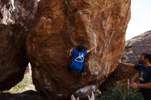 Bouldering in Hueco Tanks on 11/24/2019 with Blue Lizard Climbing and Yoga

Filename: SRM_20191124_1319090.jpg
Aperture: f/5.6
Shutter Speed: 1/320
Body: Canon EOS-1D Mark II
Lens: Canon EF 16-35mm f/2.8 L