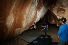 Bouldering in Hueco Tanks on 11/24/2019 with Blue Lizard Climbing and Yoga

Filename: SRM_20191124_1427110.jpg
Aperture: f/8.0
Shutter Speed: 1/250
Body: Canon EOS-1D Mark II
Lens: Canon EF 16-35mm f/2.8 L