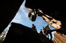 Bouldering in Hueco Tanks on 11/24/2019 with Blue Lizard Climbing and Yoga

Filename: SRM_20191124_1637380.jpg
Aperture: f/20.0
Shutter Speed: 1/250
Body: Canon EOS-1D Mark II
Lens: Canon EF 16-35mm f/2.8 L