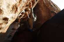 Bouldering in Hueco Tanks on 11/24/2019 with Blue Lizard Climbing and Yoga

Filename: SRM_20191124_1641410.jpg
Aperture: f/5.6
Shutter Speed: 1/400
Body: Canon EOS-1D Mark II
Lens: Canon EF 16-35mm f/2.8 L