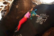 Bouldering in Hueco Tanks on 11/24/2019 with Blue Lizard Climbing and Yoga

Filename: SRM_20191124_1643171.jpg
Aperture: f/7.1
Shutter Speed: 1/400
Body: Canon EOS-1D Mark II
Lens: Canon EF 16-35mm f/2.8 L