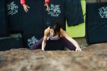 Bouldering in Hueco Tanks on 11/24/2019 with Blue Lizard Climbing and Yoga

Filename: SRM_20191124_1736010.jpg
Aperture: f/2.8
Shutter Speed: 1/250
Body: Canon EOS-1D Mark II
Lens: Canon EF 50mm f/1.8 II