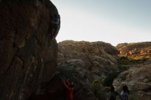 Bouldering in Hueco Tanks on 11/24/2019 with Blue Lizard Climbing and Yoga

Filename: SRM_20191124_1739390.jpg
Aperture: f/10.0
Shutter Speed: 1/200
Body: Canon EOS-1D Mark II
Lens: Canon EF 16-35mm f/2.8 L