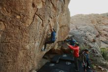 Bouldering in Hueco Tanks on 11/24/2019 with Blue Lizard Climbing and Yoga

Filename: SRM_20191124_1741000.jpg
Aperture: f/3.2
Shutter Speed: 1/200
Body: Canon EOS-1D Mark II
Lens: Canon EF 16-35mm f/2.8 L