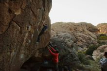 Bouldering in Hueco Tanks on 11/24/2019 with Blue Lizard Climbing and Yoga

Filename: SRM_20191124_1741150.jpg
Aperture: f/6.3
Shutter Speed: 1/200
Body: Canon EOS-1D Mark II
Lens: Canon EF 16-35mm f/2.8 L