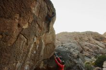 Bouldering in Hueco Tanks on 11/24/2019 with Blue Lizard Climbing and Yoga

Filename: SRM_20191124_1741280.jpg
Aperture: f/5.6
Shutter Speed: 1/200
Body: Canon EOS-1D Mark II
Lens: Canon EF 16-35mm f/2.8 L