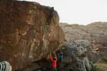 Bouldering in Hueco Tanks on 11/24/2019 with Blue Lizard Climbing and Yoga

Filename: SRM_20191124_1741330.jpg
Aperture: f/5.6
Shutter Speed: 1/200
Body: Canon EOS-1D Mark II
Lens: Canon EF 16-35mm f/2.8 L