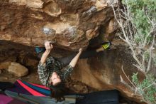 Bouldering in Hueco Tanks on 11/25/2019 with Blue Lizard Climbing and Yoga

Filename: SRM_20191125_1638410.jpg
Aperture: f/3.5
Shutter Speed: 1/320
Body: Canon EOS-1D Mark II
Lens: Canon EF 50mm f/1.8 II