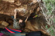 Bouldering in Hueco Tanks on 11/25/2019 with Blue Lizard Climbing and Yoga

Filename: SRM_20191125_1638420.jpg
Aperture: f/3.5
Shutter Speed: 1/320
Body: Canon EOS-1D Mark II
Lens: Canon EF 50mm f/1.8 II