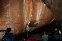 Bouldering in Hueco Tanks on 11/25/2019 with Blue Lizard Climbing and Yoga

Filename: SRM_20191125_1733380.jpg
Aperture: f/7.1
Shutter Speed: 1/250
Body: Canon EOS-1D Mark II
Lens: Canon EF 16-35mm f/2.8 L