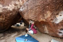 Bouldering in Hueco Tanks on 11/25/2019 with Blue Lizard Climbing and Yoga

Filename: SRM_20191125_1059100.jpg
Aperture: f/4.5
Shutter Speed: 1/320
Body: Canon EOS-1D Mark II
Lens: Canon EF 16-35mm f/2.8 L