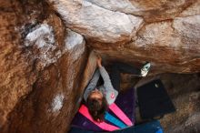 Bouldering in Hueco Tanks on 11/25/2019 with Blue Lizard Climbing and Yoga

Filename: SRM_20191125_1143150.jpg
Aperture: f/4.0
Shutter Speed: 1/250
Body: Canon EOS-1D Mark II
Lens: Canon EF 16-35mm f/2.8 L