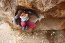 Bouldering in Hueco Tanks on 11/25/2019 with Blue Lizard Climbing and Yoga

Filename: SRM_20191125_1154420.jpg
Aperture: f/9.0
Shutter Speed: 1/250
Body: Canon EOS-1D Mark II
Lens: Canon EF 16-35mm f/2.8 L