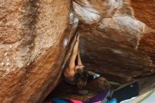 Bouldering in Hueco Tanks on 11/25/2019 with Blue Lizard Climbing and Yoga

Filename: SRM_20191125_1207571.jpg
Aperture: f/4.0
Shutter Speed: 1/250
Body: Canon EOS-1D Mark II
Lens: Canon EF 50mm f/1.8 II