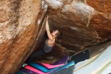 Bouldering in Hueco Tanks on 11/25/2019 with Blue Lizard Climbing and Yoga

Filename: SRM_20191125_1210180.jpg
Aperture: f/3.5
Shutter Speed: 1/250
Body: Canon EOS-1D Mark II
Lens: Canon EF 50mm f/1.8 II