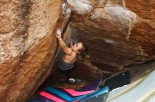 Bouldering in Hueco Tanks on 11/25/2019 with Blue Lizard Climbing and Yoga

Filename: SRM_20191125_1212470.jpg
Aperture: f/3.5
Shutter Speed: 1/250
Body: Canon EOS-1D Mark II
Lens: Canon EF 50mm f/1.8 II