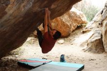 Bouldering in Hueco Tanks on 11/25/2019 with Blue Lizard Climbing and Yoga

Filename: SRM_20191125_1226460.jpg
Aperture: f/4.0
Shutter Speed: 1/250
Body: Canon EOS-1D Mark II
Lens: Canon EF 50mm f/1.8 II