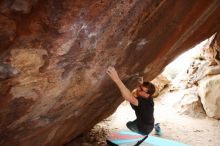 Bouldering in Hueco Tanks on 11/25/2019 with Blue Lizard Climbing and Yoga

Filename: SRM_20191125_1238400.jpg
Aperture: f/2.8
Shutter Speed: 1/250
Body: Canon EOS-1D Mark II
Lens: Canon EF 16-35mm f/2.8 L