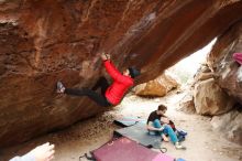 Bouldering in Hueco Tanks on 11/25/2019 with Blue Lizard Climbing and Yoga

Filename: SRM_20191125_1251530.jpg
Aperture: f/4.5
Shutter Speed: 1/250
Body: Canon EOS-1D Mark II
Lens: Canon EF 16-35mm f/2.8 L