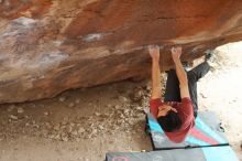 Bouldering in Hueco Tanks on 11/25/2019 with Blue Lizard Climbing and Yoga

Filename: SRM_20191125_1258220.jpg
Aperture: f/4.0
Shutter Speed: 1/320
Body: Canon EOS-1D Mark II
Lens: Canon EF 50mm f/1.8 II